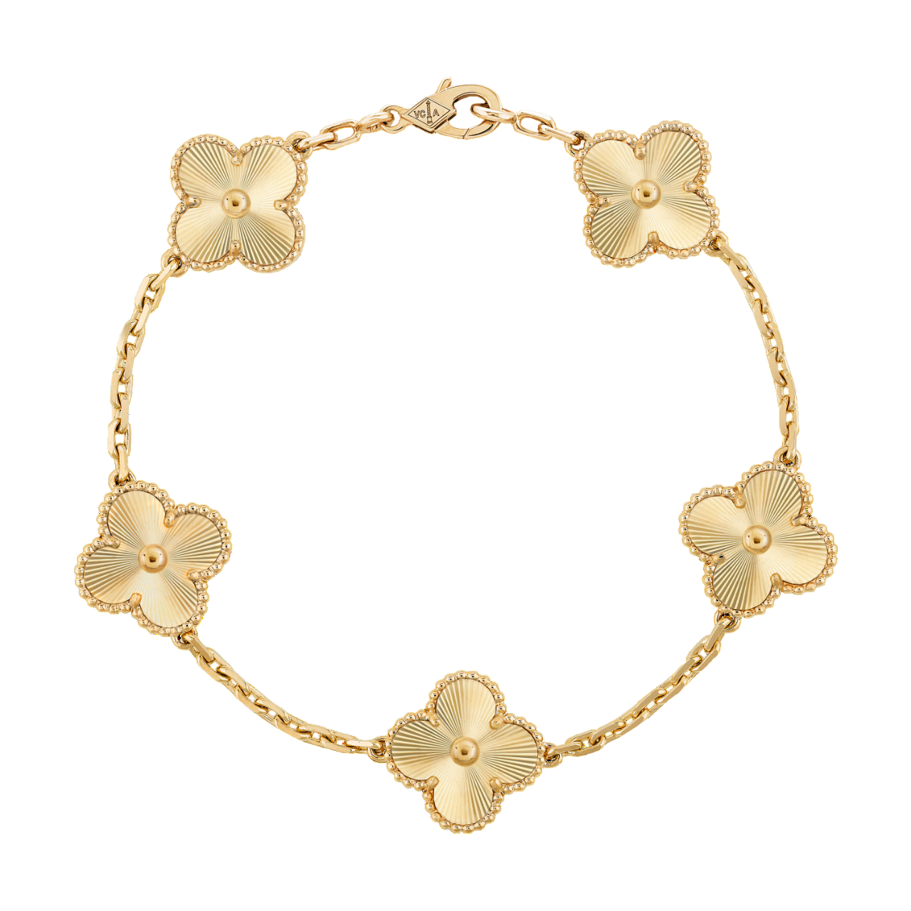 Gold Clover Bracelet