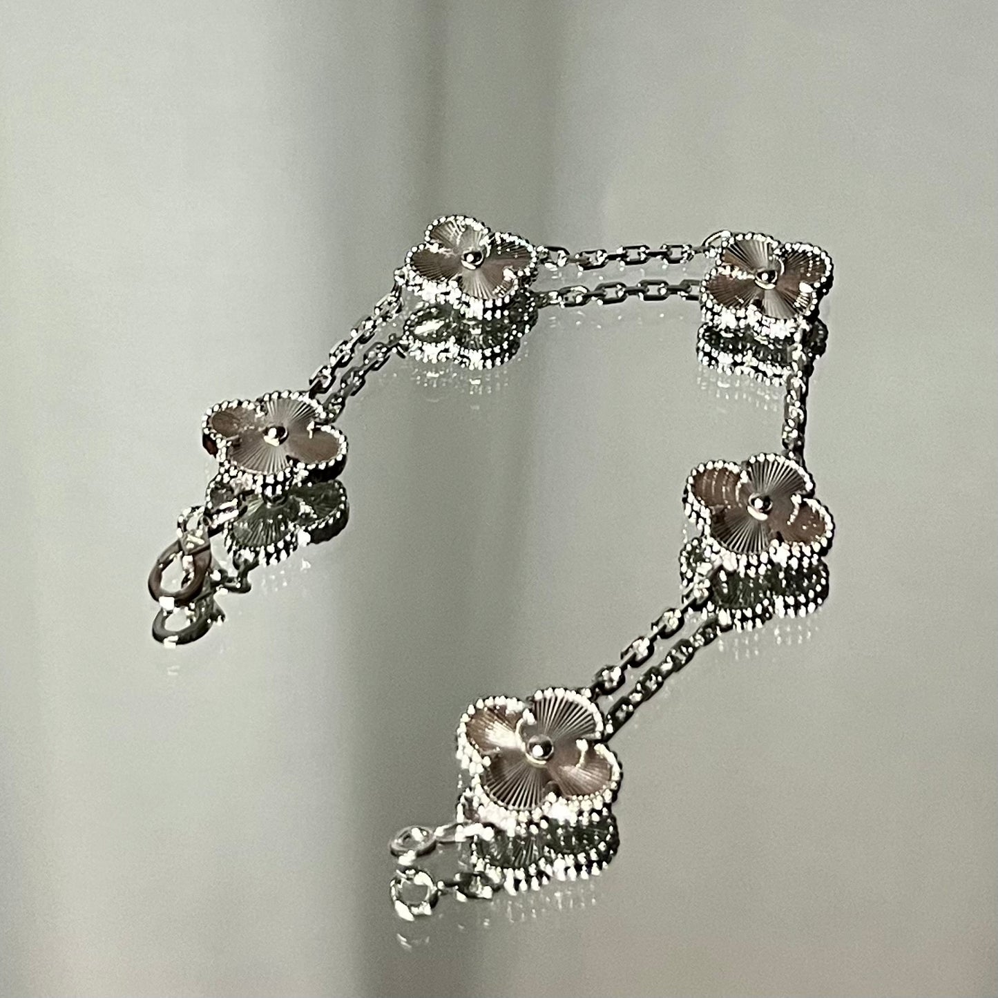 Bracelet Trèfle Argent