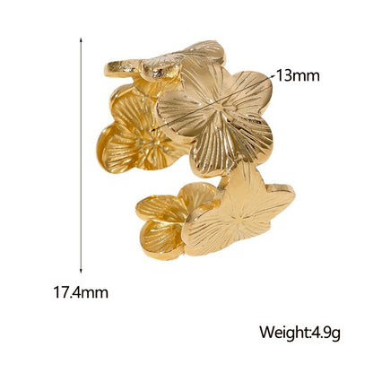 Bague Fleur en Or
